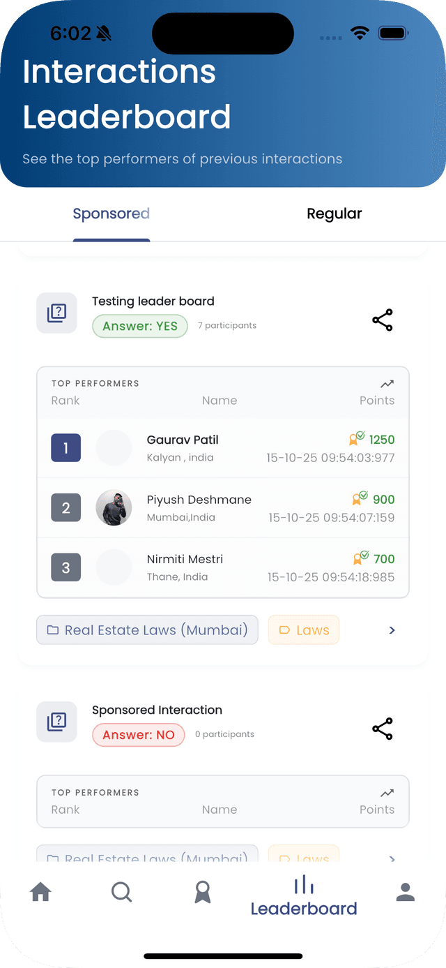See yourself climb up